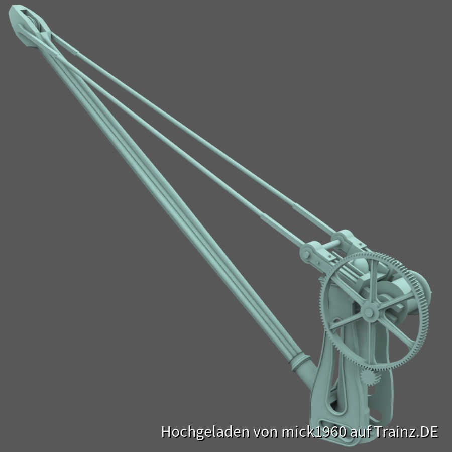 Harbour crane / Hafenkran Heilbronn 1845