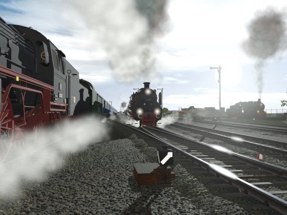 Mögen Sie Dampflokomotiven?