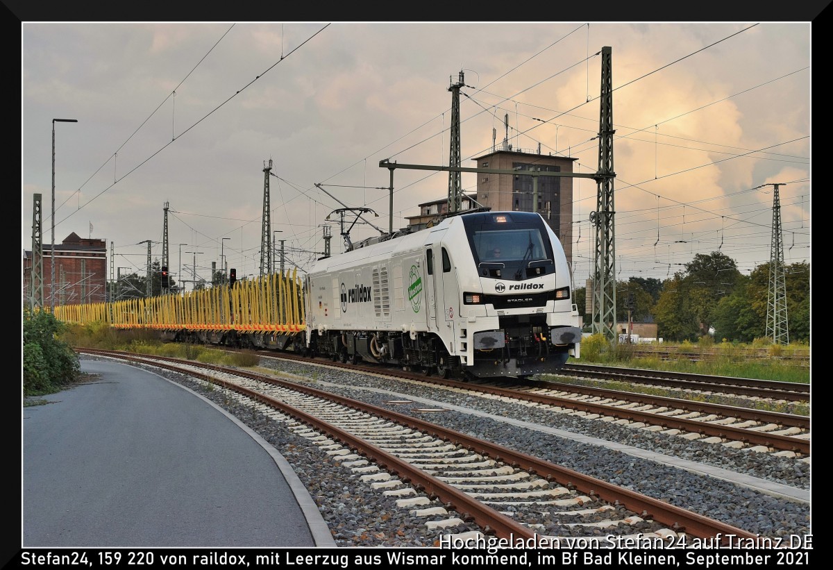 raildox 159 220 in Bad Kleinen