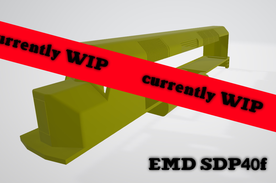 EMD SDP40f WIP
