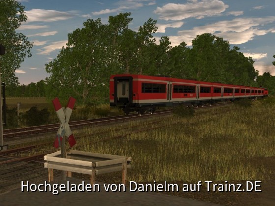 218 471-1 mit Modus-Wagen auf der Niddertalbahn