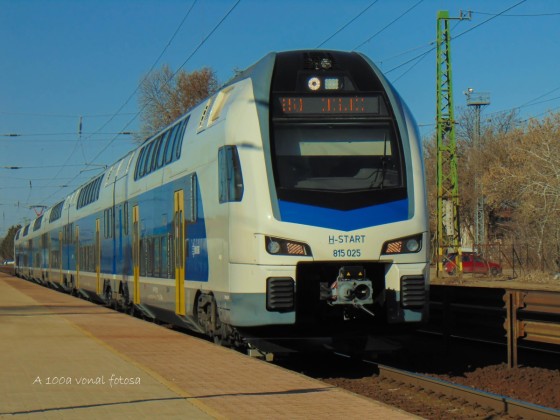 H-START 815 025 at Monor station