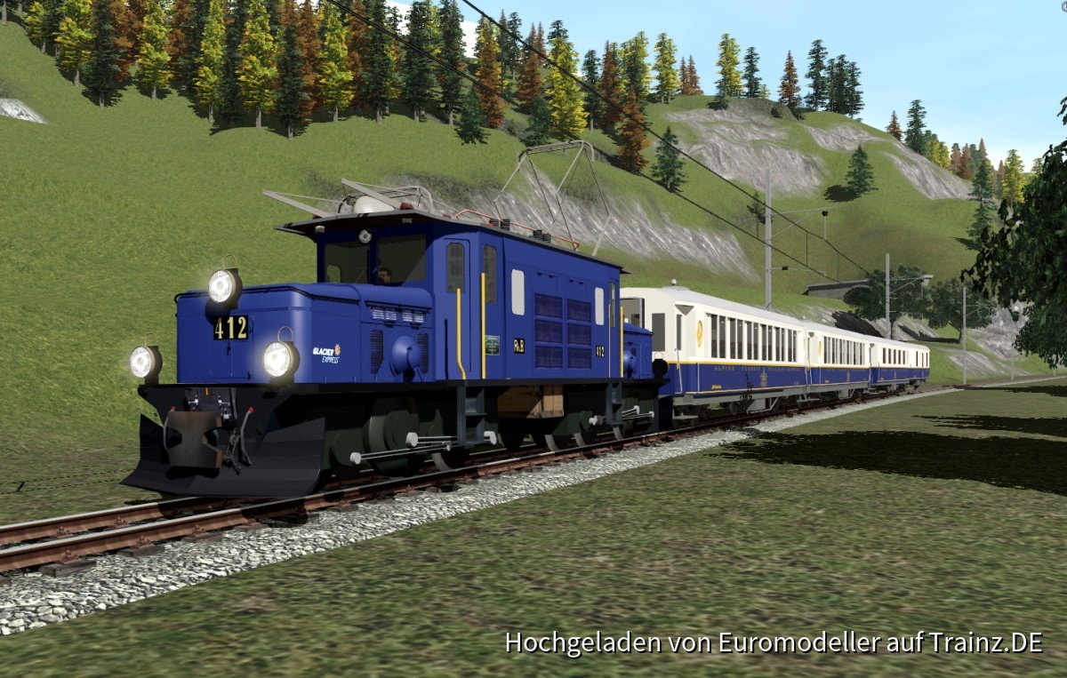 RhB Ge 66 1 Glacier Express
