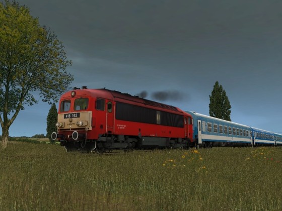 Hungarian Ganz-MAVAG M41 diesel loco