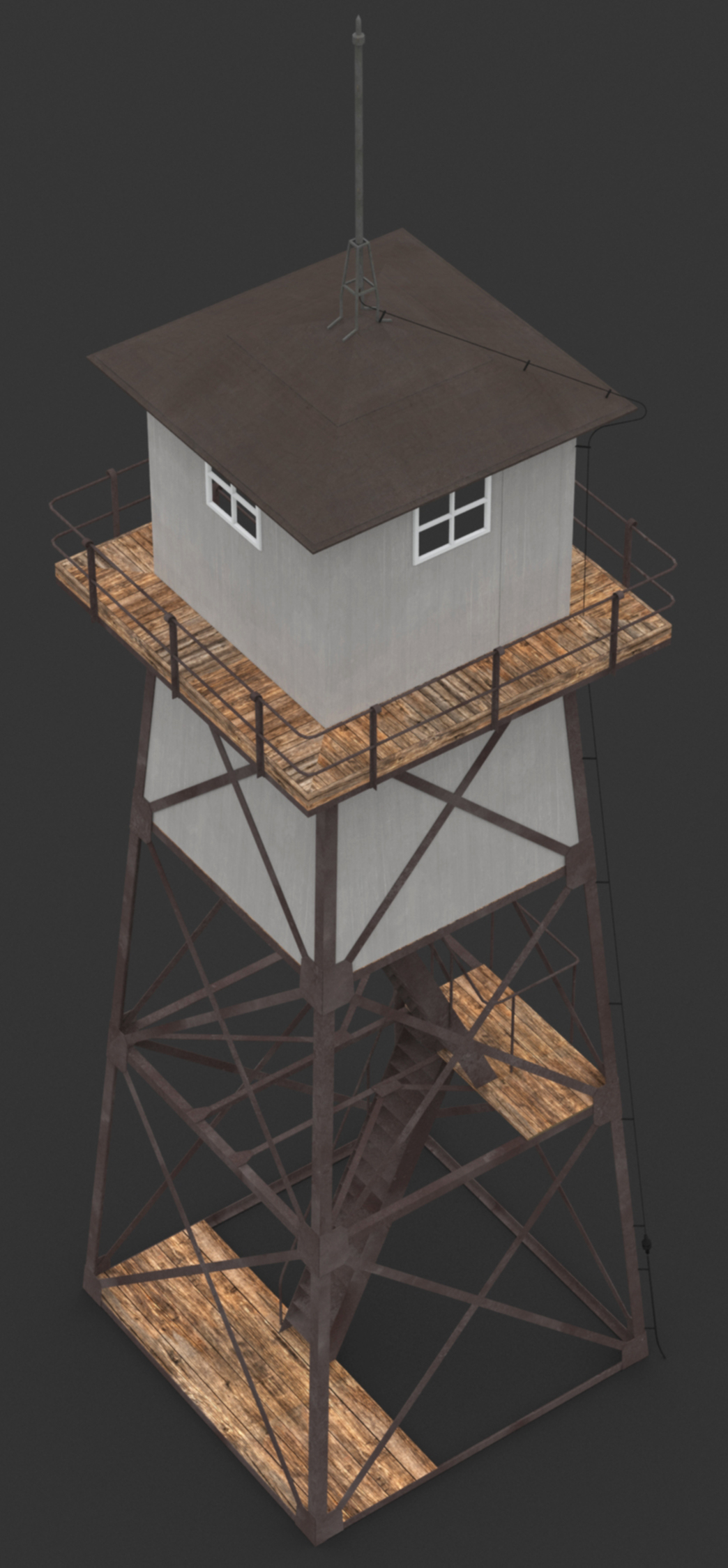 Lotsenwachtturm, Insel Ruden, 1905