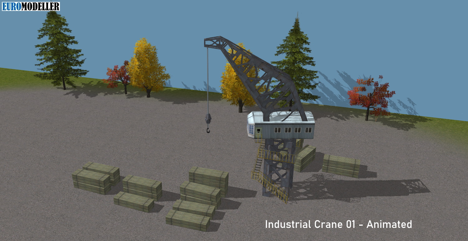 Industrial Crane 01-Kran 01