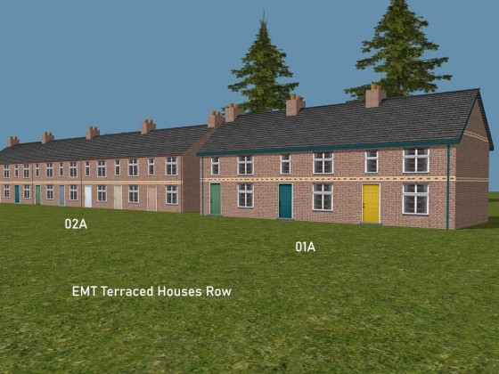 EMT Terraced Houses Row 1a, 2a