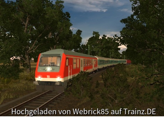 Der Wittenberger Steuerwagen als RE nach Stockheim