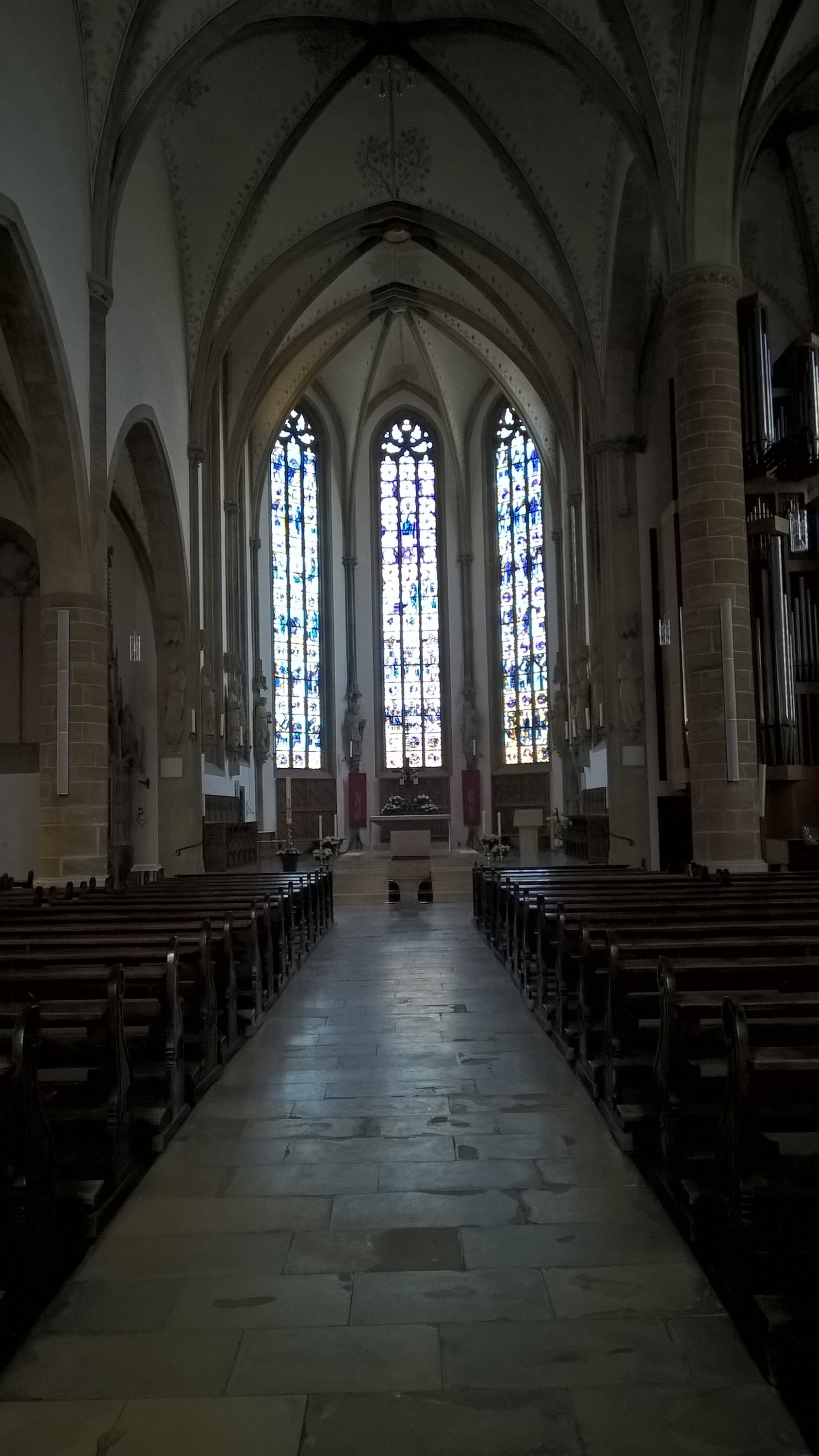 Die Kirche von Rheine
