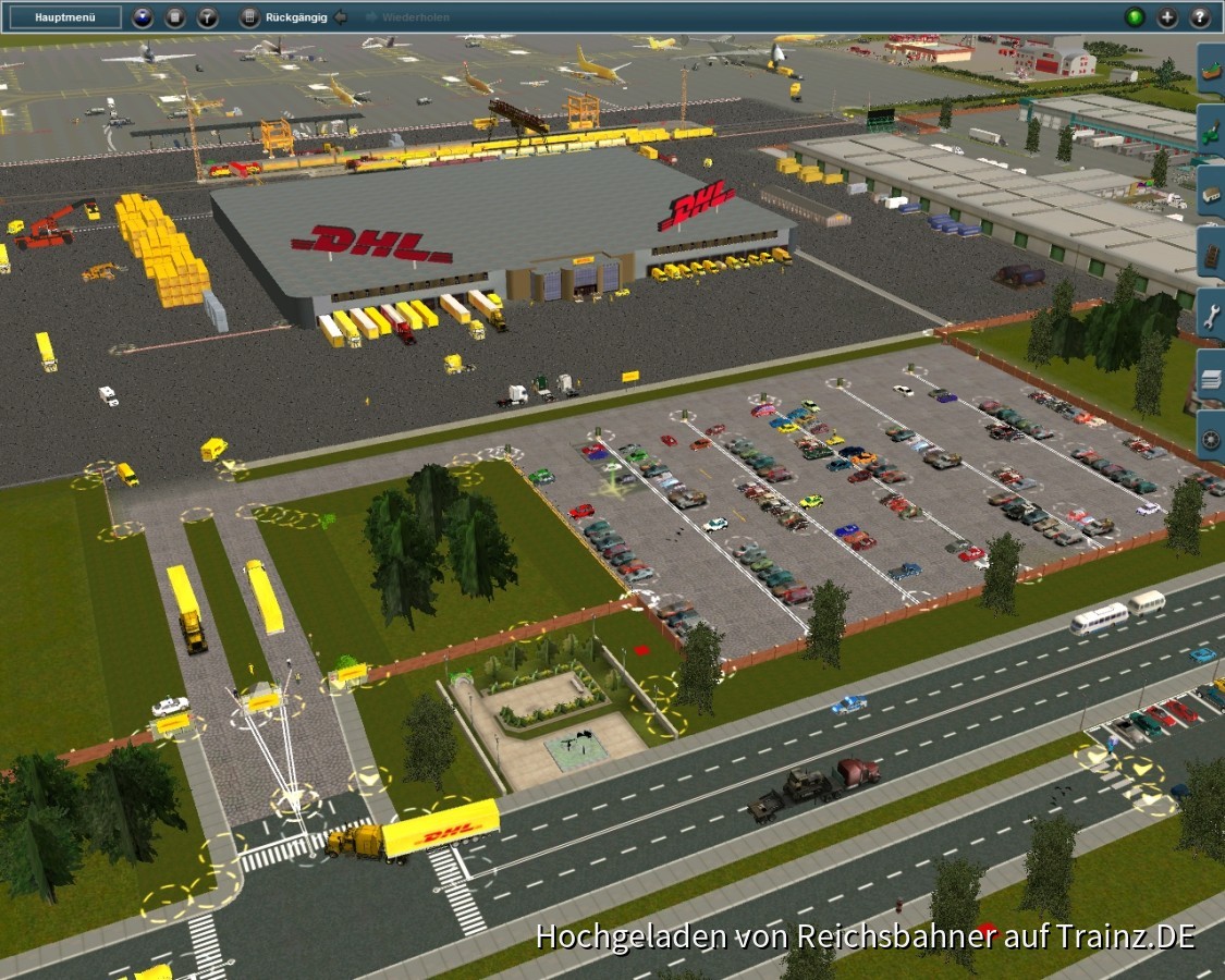Frachtflughafen DHL - "Meine kleine Welt"