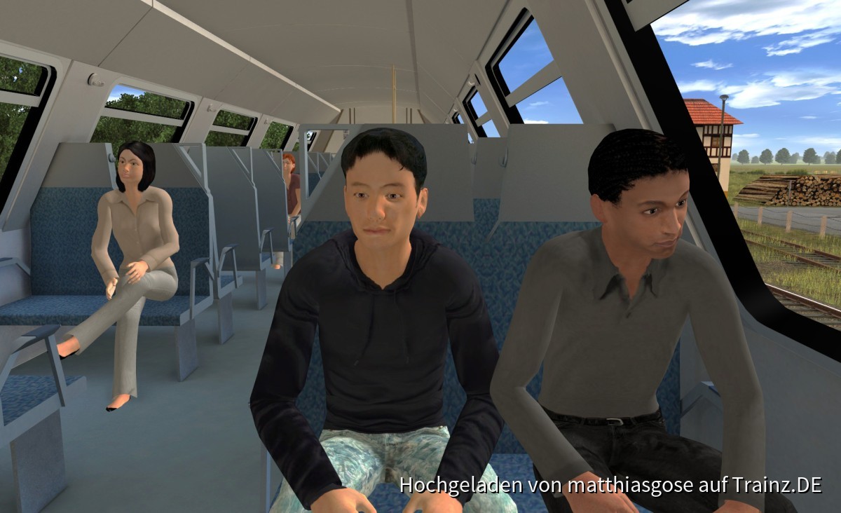 DBuz animierte Fahrgäste enthalten