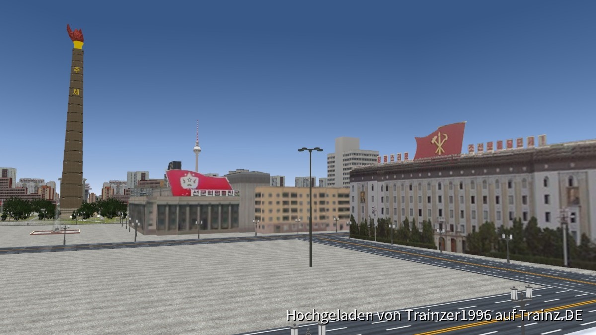 Kim-Il-Sung-Platz rechte Seite