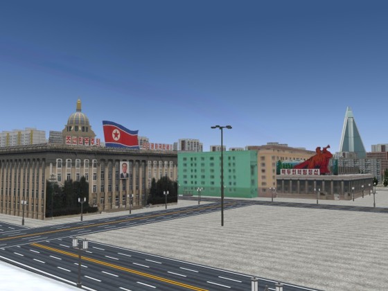 Kim-Il-Sung-Platz, linke Seite