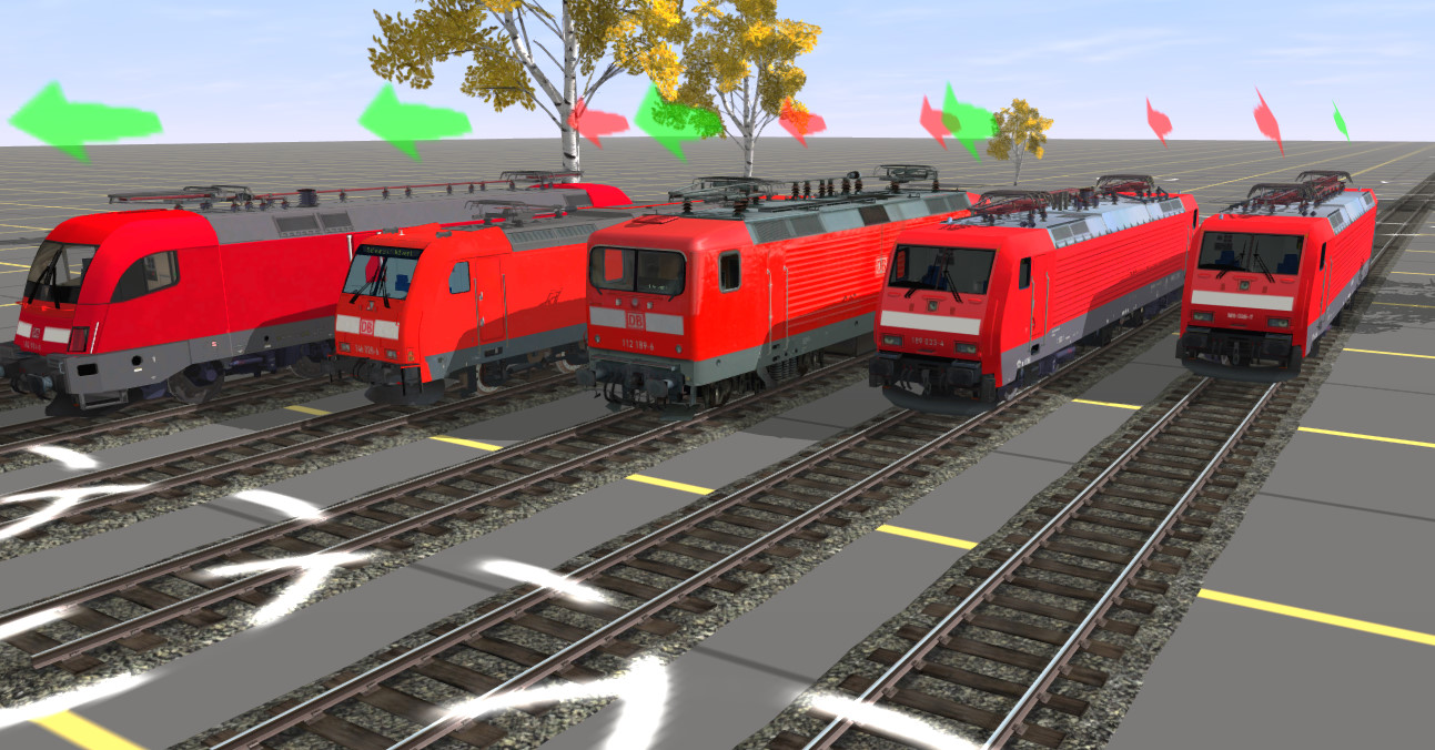 PTP2 Züge in Tane