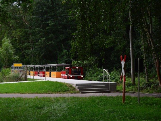 Bernburger Parkeisenbahn am Sportforum