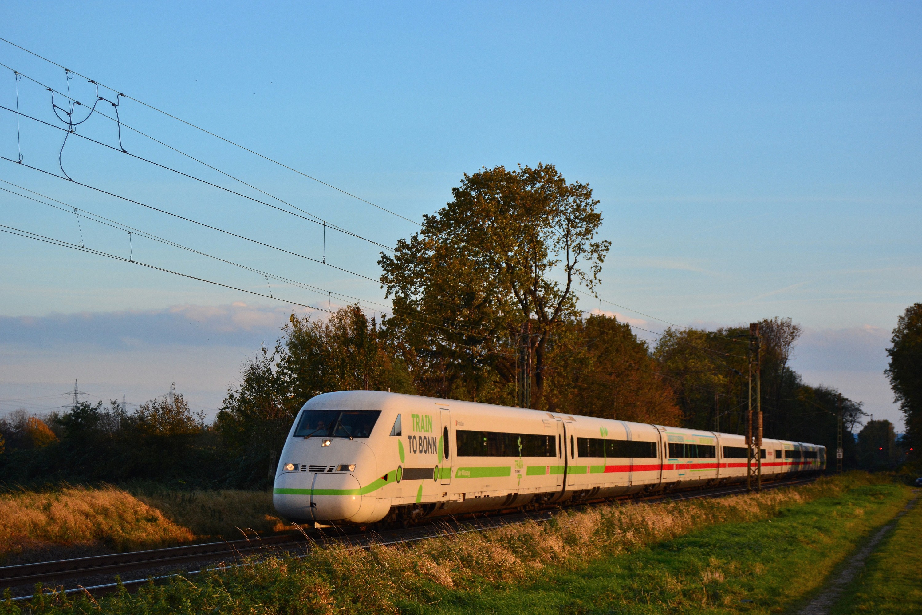Rückfahrt des TRAIN TO BONN nach Köln
