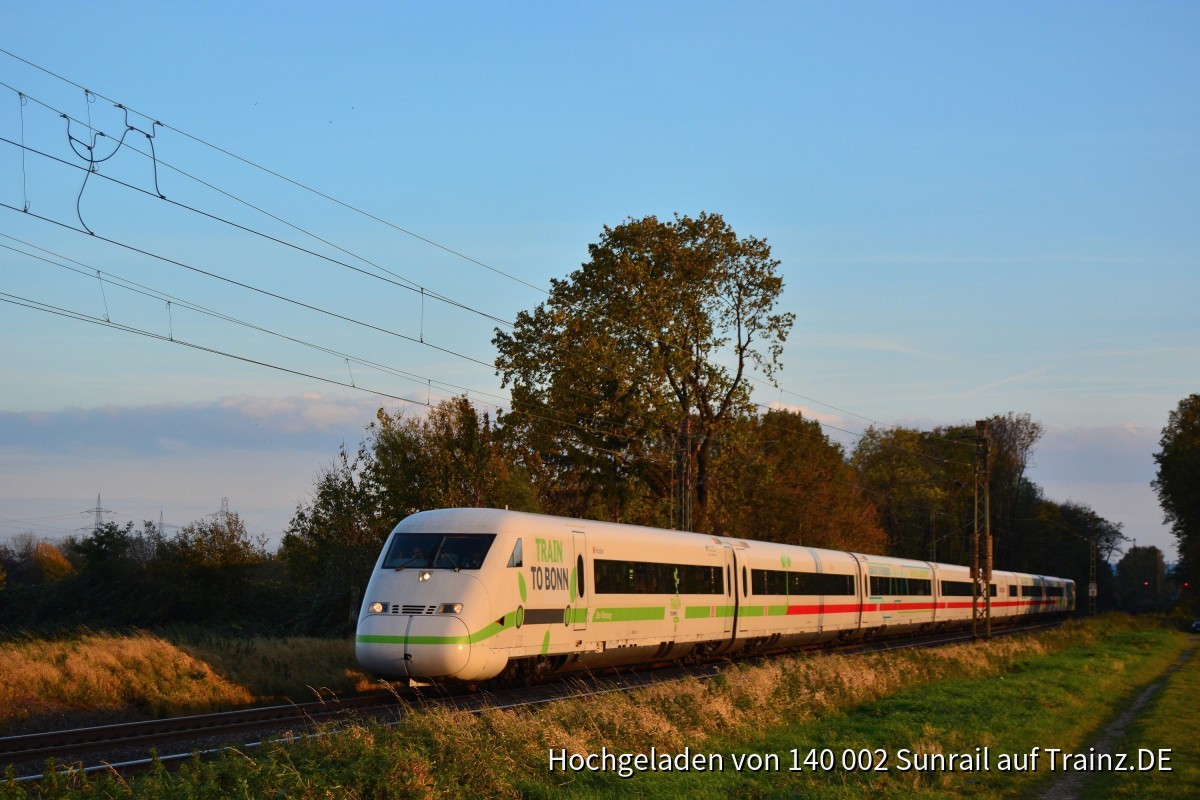Rückfahrt des TRAIN TO BONN nach Köln
