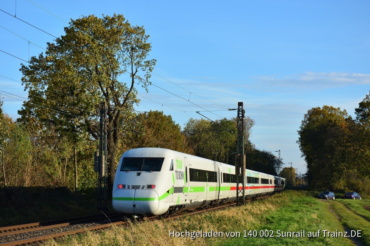 402 012 TRAIN TO BONN Regierungszug in Bornheim