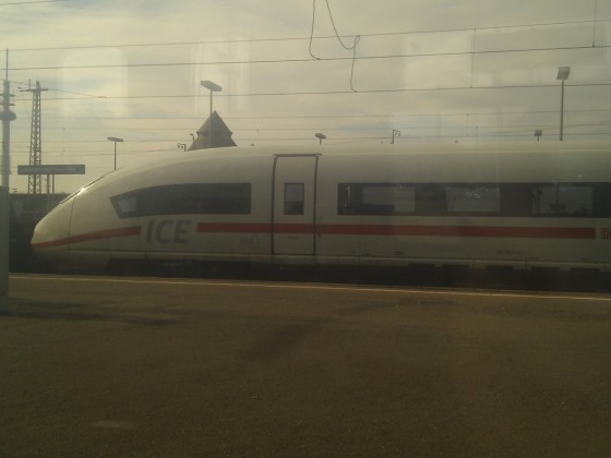 ICE BR407 in Ludwigshafen/Rhein HBF