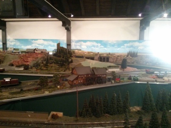 Modellbahn im Eisenbahnmuseum Neustadt