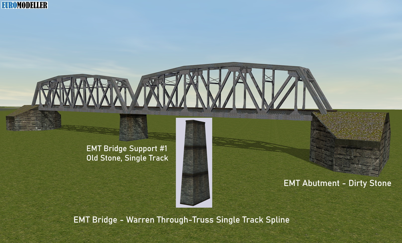 EMT Warren Through Truss Bridge