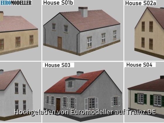 Euromodeller EMT Houses S01 - S04