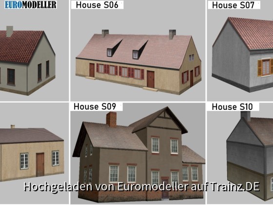 Euromodeller EMT Houses S05 - S10