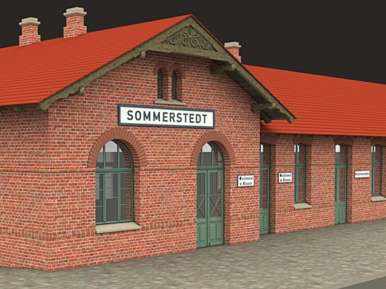 Haltestelle Sommerstedt 1870
