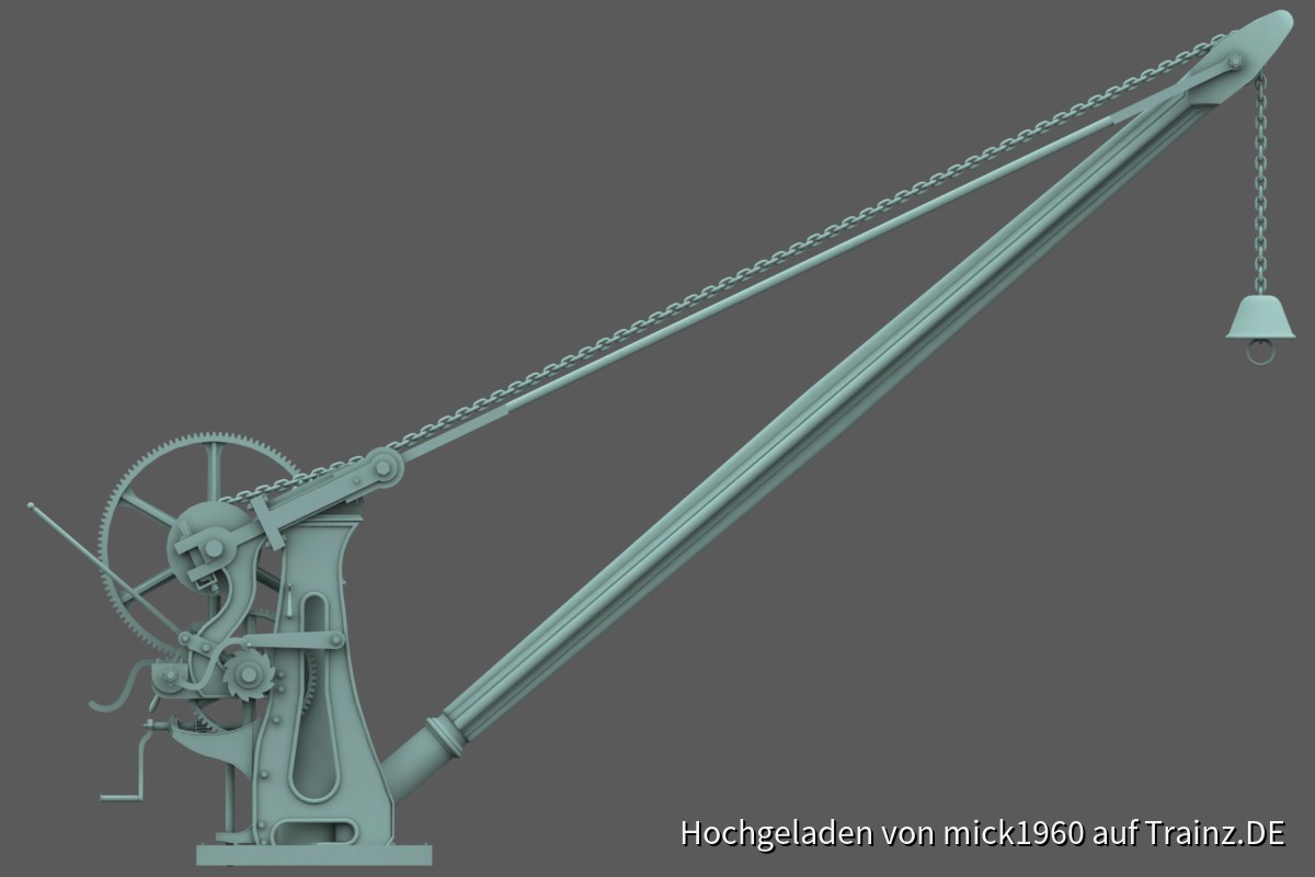 Harbour crane / Hafenkran Heilbronn 1845