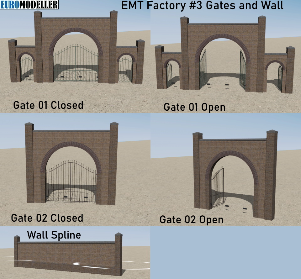 EMT Factory #3 Gates and Wall