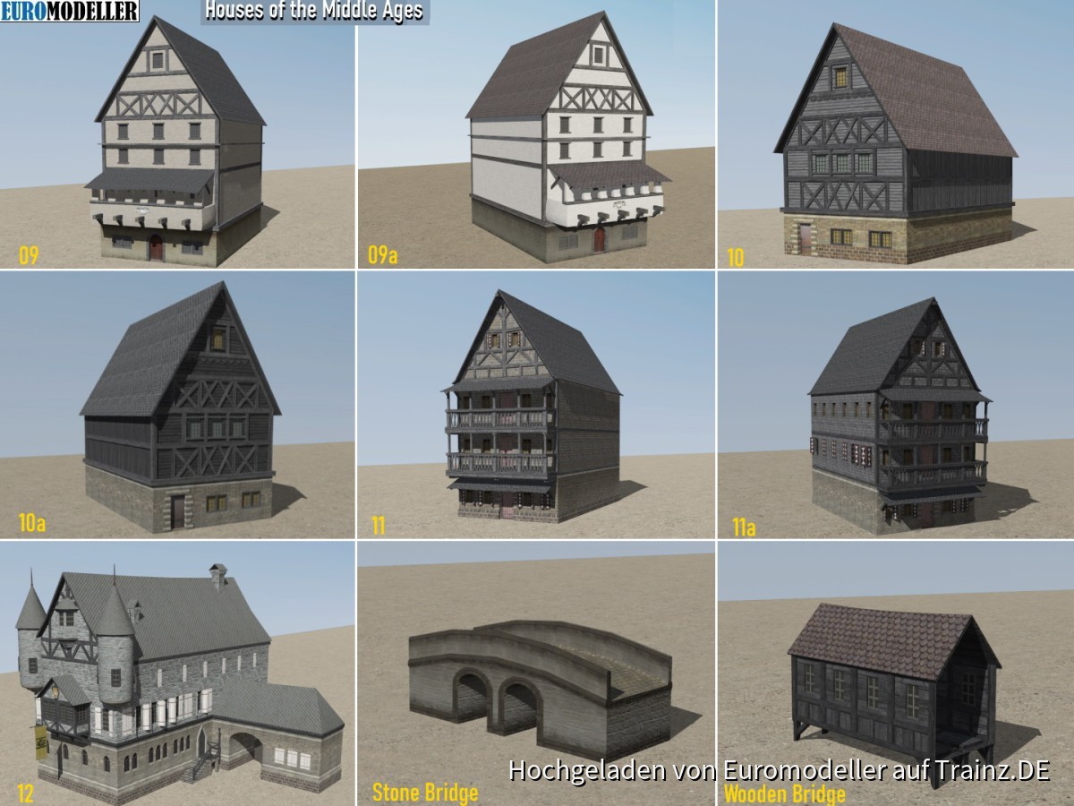 EMT Houses of the Middle Ages 09-12