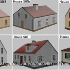 Euromodeller EMT Houses S01 - S04