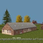 Houses - FWH klein - Langhaus - Water Wheel