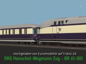 61 001 Henschel-Wegmann Zug